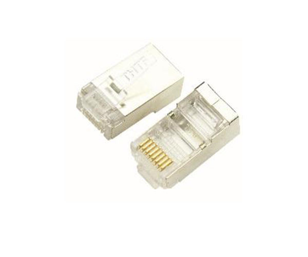 【超5類屏蔽水晶頭】清華同方ROTA綜合布線-超5類屏蔽RJ45水晶頭HCTP-RJ45